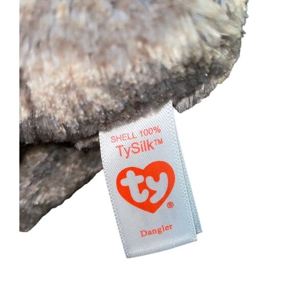 Ty Beanie Boos Plush Sloth Dangler Stuffed Animal Nursery Shower Gold Eyes 9" - Picture 6 of 9